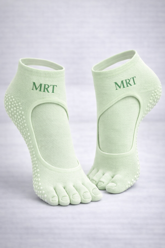 Rubber grip sports socks